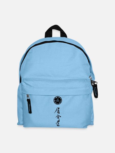 iaido_mit_symbol_02 - Kinder Rucksack - Hellblau
