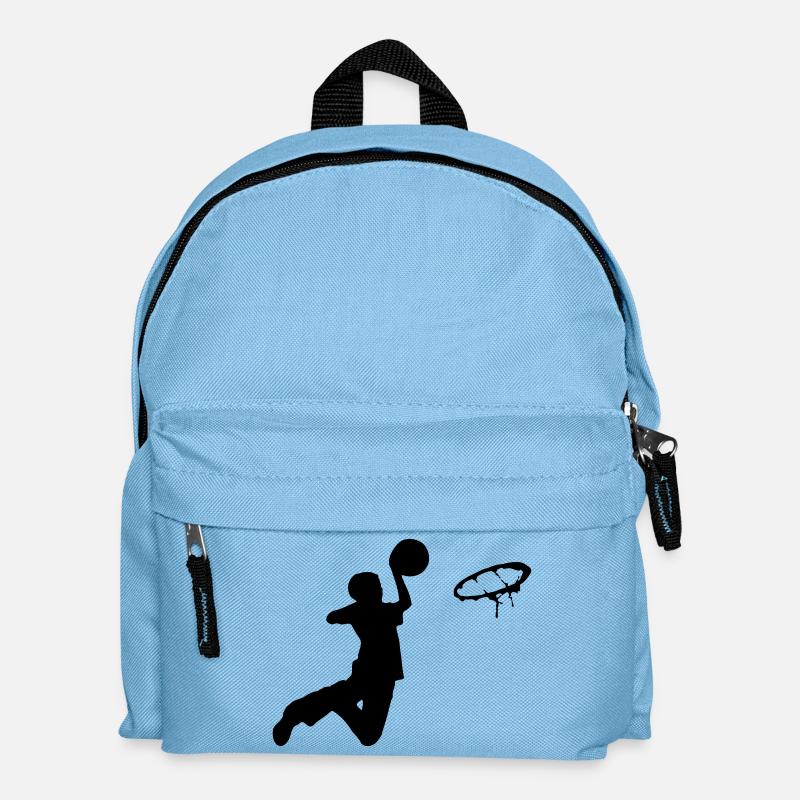 basketball - Sac à dos Enfant - bleu clair