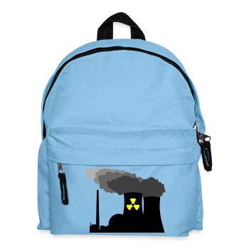 Nuclear Power - Kinder Rucksack - Hellblau - Vorne
