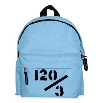 40 years - 120/3 - Kids' Backpack - light blue - Front