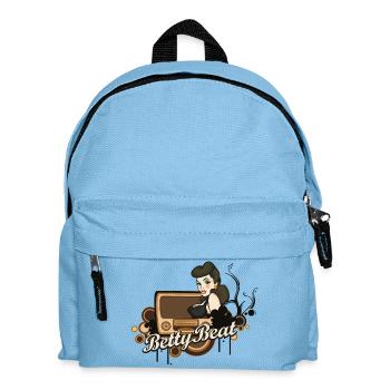 Betty Beat Special Collection 3 Men T-Shirt - Kinder Rucksack - Hellblau - Vorne