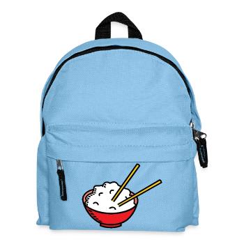 riz asiatique Manga Comic Cadeau japonais - Sac à dos Enfant - bleu clair - Devant