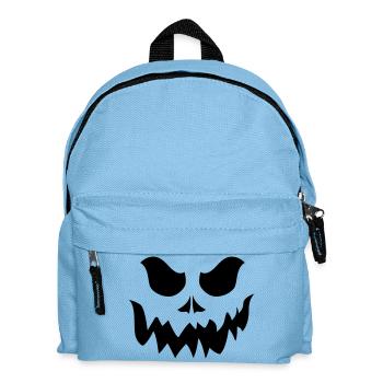 Halloween. Pumpkin - Kinder Rucksack - Hellblau - Vorne