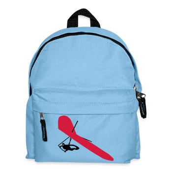Drachenflieger - Kinder Rucksack - Hellblau - Vorne