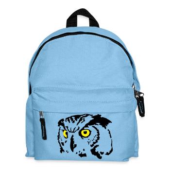 chouette - Sac à dos Enfant - bleu clair - Devant
