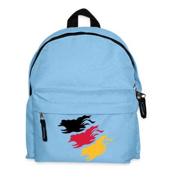 Conception Allemagne - Sac à dos Enfant - bleu clair - Devant