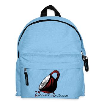wiener melange - Kinder Rucksack - Hellblau - Vorne