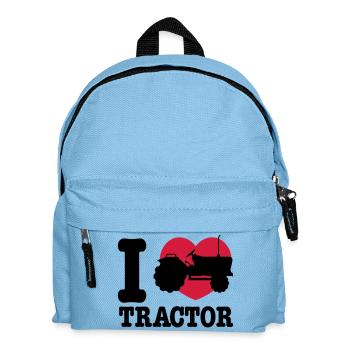 tracteur - Sac à dos Enfant - bleu clair - Devant