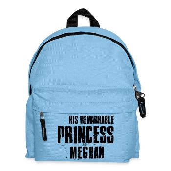 HT Royal Wedding Remarkable Princess black - Kids' Backpack - light blue - Front