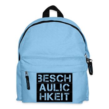 Beschaulichkeit - Kinder Rucksack - Hellblau - Vorne