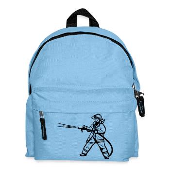 Pompier - Sac à dos Enfant - bleu clair - Devant