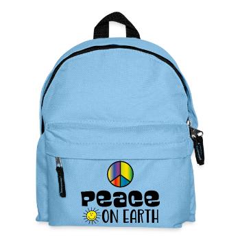 Paix sur terre - Sac à dos Enfant - bleu clair - Devant