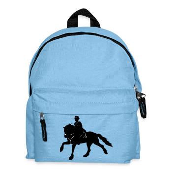 Friesen Reiter - Kinder Rucksack - Hellblau - Vorne