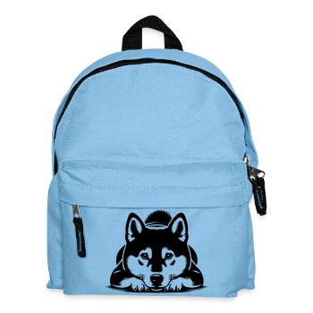 Shiba - Kinder Rucksack - Hellblau - Vorne