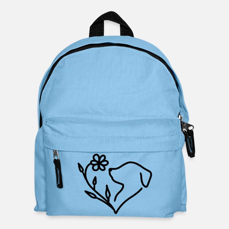 Doglover - Kinder Rucksack - Hellblau