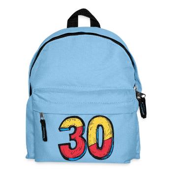 30 Symbole numérique - Sac à dos Enfant - bleu clair - Devant