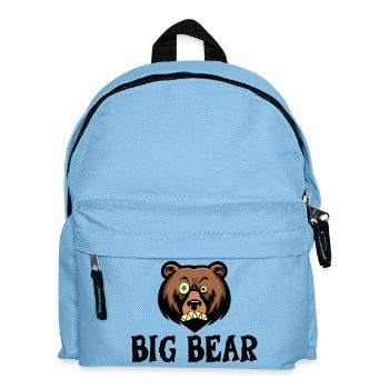 Gros ours - Sac à dos Enfant - bleu clair - Devant