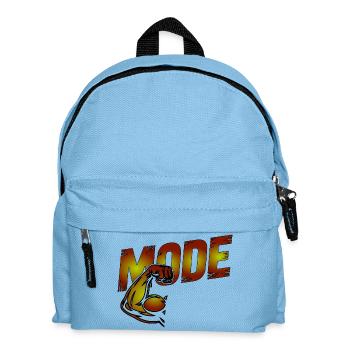 Empowerment Fist with Bold Text - Kids' Backpack - light blue - Front