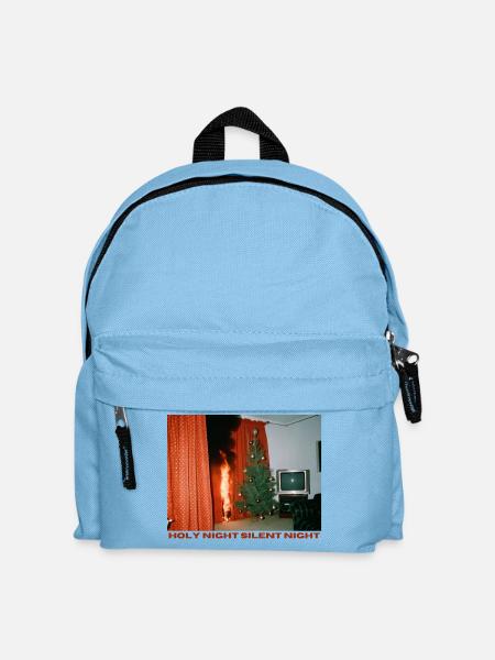 Chaotisches Weihnachtsfest - Kinder Rucksack - Hellblau