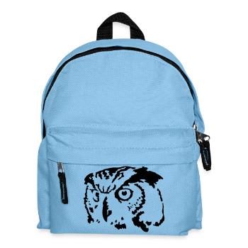 Hibou - Sac à dos Enfant - bleu clair - Devant