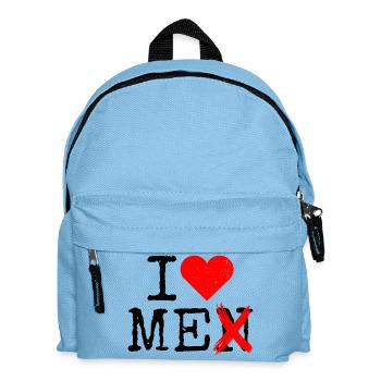 I Love Me Men Ich Liebe Mich Selbstliebe Frauen - Kinder Rucksack - Hellblau - Vorne