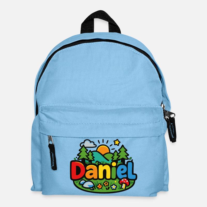 Daniel - Kinder Rucksack - Hellblau