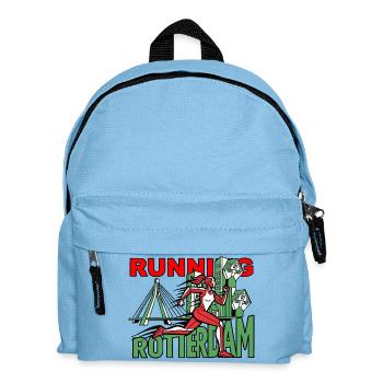 Runner Rotterdam CityRun - Kids' Backpack - light blue - Front