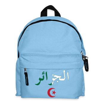 Drapeau Algérie BZ - Sac à dos Enfant - bleu clair - Devant