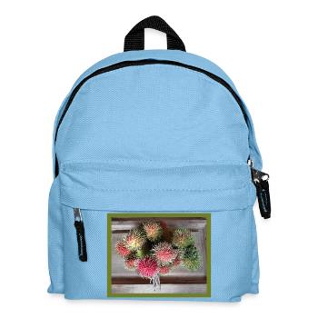 Fruit du litchi - Sac à dos Enfant - bleu clair - Devant