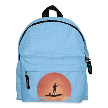 Sunset SUP – Tranquillité sur l’eau - Sac à dos Enfant - bleu clair - Devant