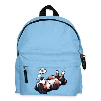 Berner Sennenhund Sennenhunde Sennen Besitzer - Kinder Rucksack - Hellblau - Vorne