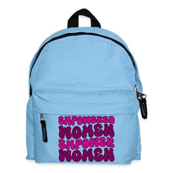 Femmes autonomisées Femmes Féministes - Sac à dos Enfant - bleu clair - Devant