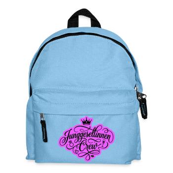 Junggesellinnenabschied Crew Jga - Kinder Rucksack - Hellblau - Vorne