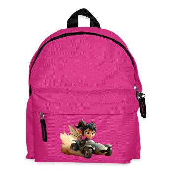 Gobelin d’aventure dans un wagon de sable - Sac à dos Enfant - fuchsia - Devant