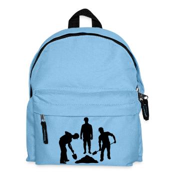 Équipe de l’équipe au sol – Ouvriers des sables - Sac à dos Enfant - bleu clair - Devant