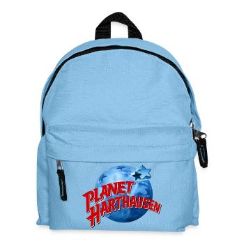 Planet Harthausen - Kinder Rucksack - Hellblau - Vorne