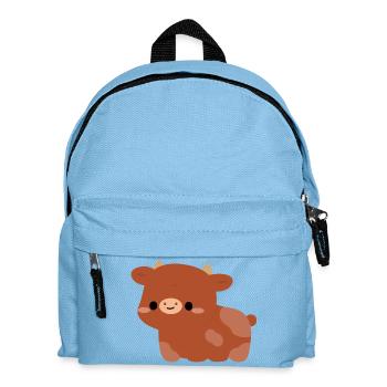 Swedish Red Cow  - Kids' Backpack - light blue - Front