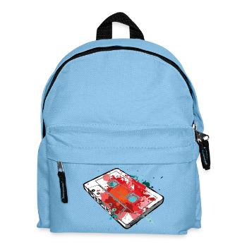 tape - Kids' Backpack - light blue - Front