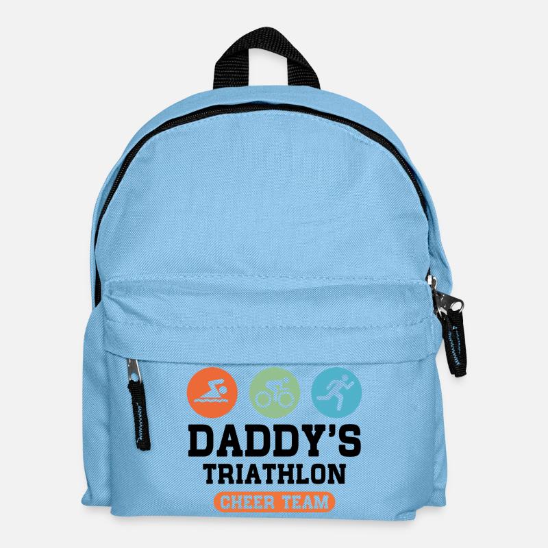 Triathlon Cheer Team - Kinder Rucksack - Hellblau