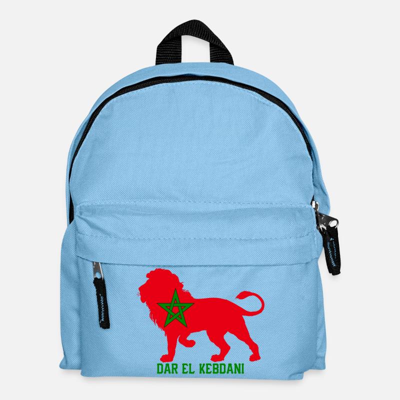 DAR EL KEBDANI - Kids' Backpack - light blue