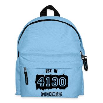 Established 4130 Moers - Kinder Rucksack - Hellblau - Vorne