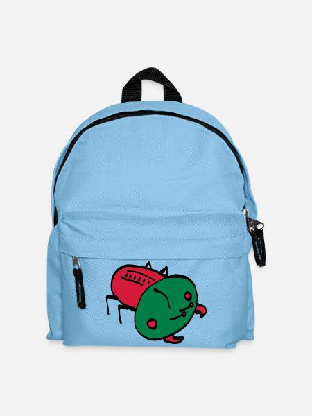 couleur insecte vecteur insecte animal rampant - Sac à dos Enfant - bleu clair