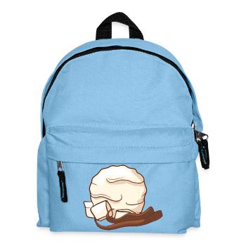 Vanille Eis Speiseeis Eiskrem Eiscreme Kugeleis - Kinder Rucksack - Hellblau - Vorne