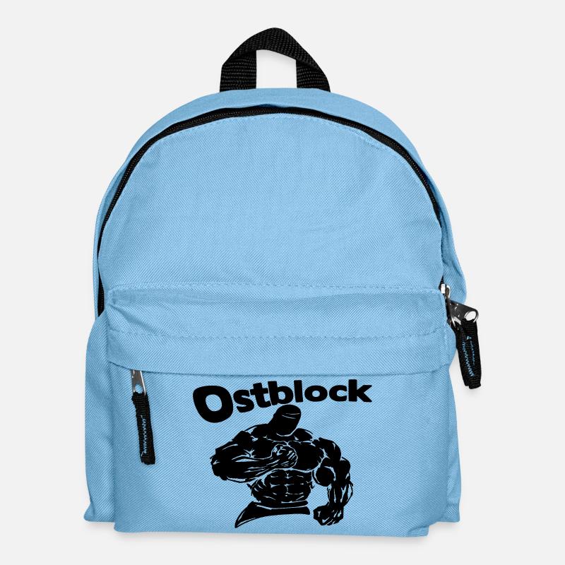 ostblock - Kinder Rucksack - Hellblau