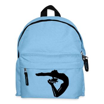 gymnastics girl - Sac à dos Enfant - bleu clair - Devant