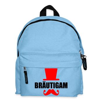 bräutigam - Kinder Rucksack - Hellblau - Vorne