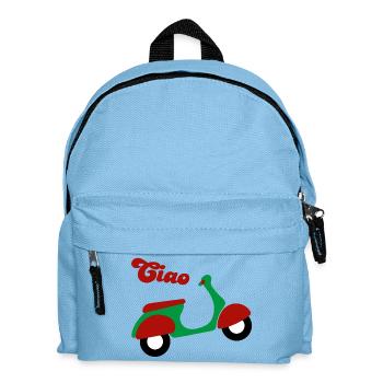 Scooter Ciao Italy Holiday Joie de vivre Fan happy - Sac à dos Enfant - bleu clair - Devant