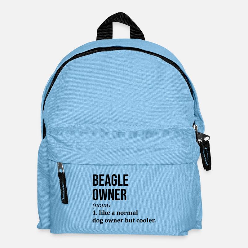 Beagle - Kinder Rucksack - Hellblau