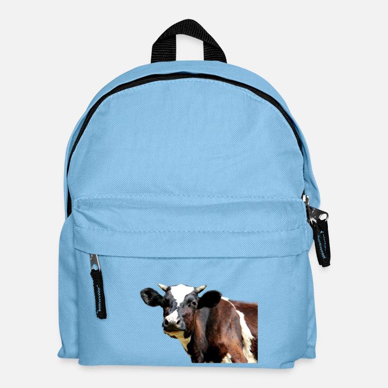 Kuh - Kinder Rucksack - Hellblau