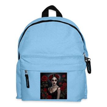 Vampirdame - Kinder Rucksack - Hellblau - Vorne
